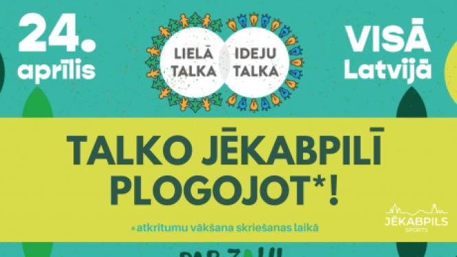 Talko Jēkabpilī plogojot!