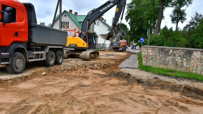 A.Pormaļa ielas remonts