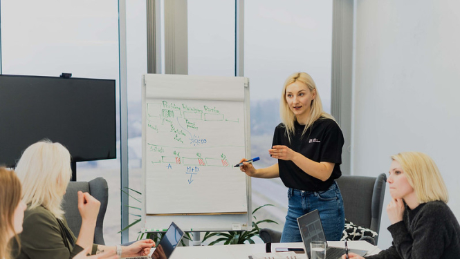 Vizuāls attēls no semināra