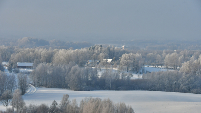 Sēlijas daba ziemā