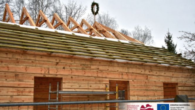 Amatu mājai “Sēļu sētā” Spāru svētki