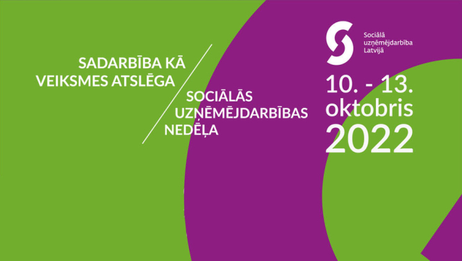 Sociālās uzņēmējdarbības nedēļa 2022 - galvene