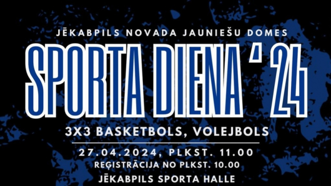 Sporta dienas afiša