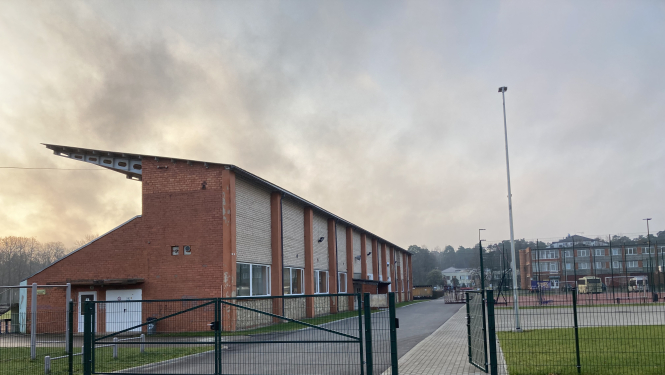 Jēkabpils stadiona ēka