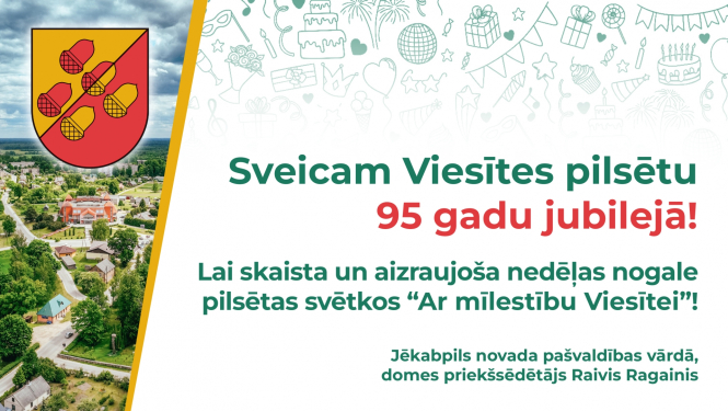 Apsveikums Viesītei