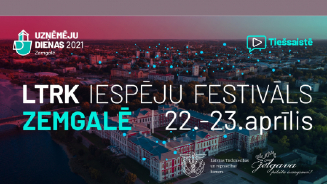 Virtuālajā vidē notiks "Uzņēmēju dienas Zemgalē 2021"