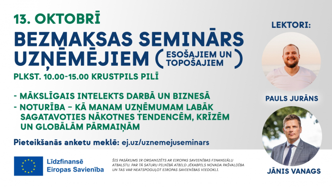 Mācību uzsaukuma plakāts - teksts uz gaiši pelēka fona