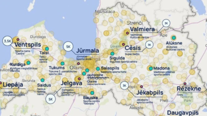 Liela mēroga vakcinācijas centri gatavi darbam
