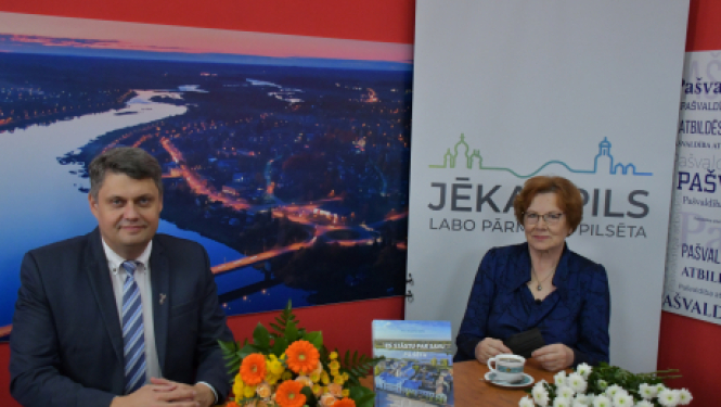 12.novembrī Vidusdaugavas TV būs skatāms raidījums par Jēkabpils 350 gadu jubilejai veltīto grāmatu
