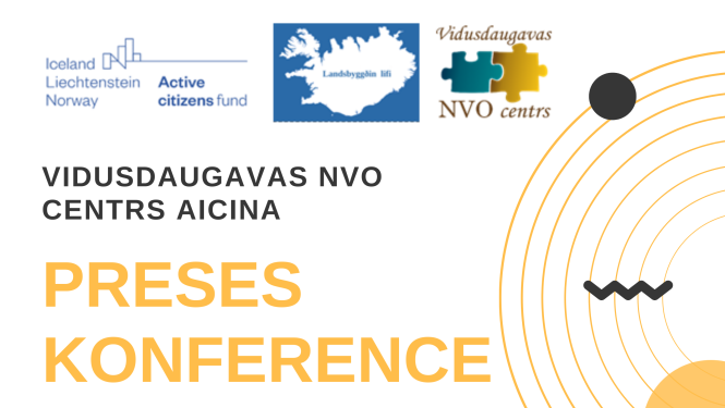 Afiša par Vidusdaugavas NVO preses konference