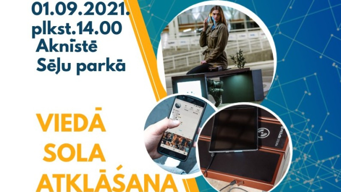 Viedā sola atklāšana Aknīstē