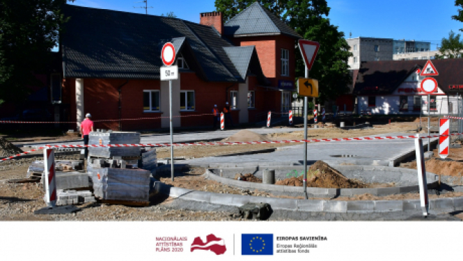 Iepazīstas ar Viestura ielas pārbūves gaitu