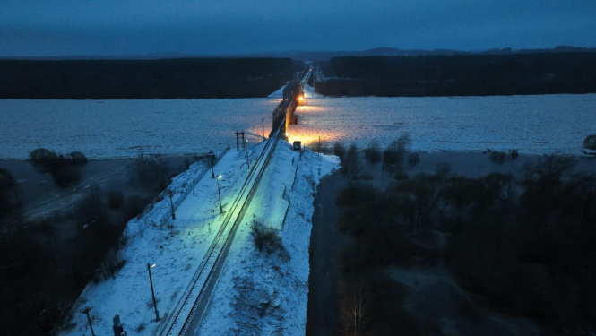 Applūst Zeļķu tilts Jēkabpils novadā
