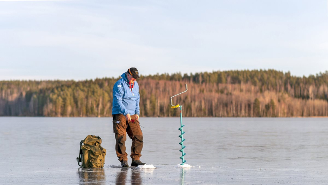 Zemledus makšķerēšana