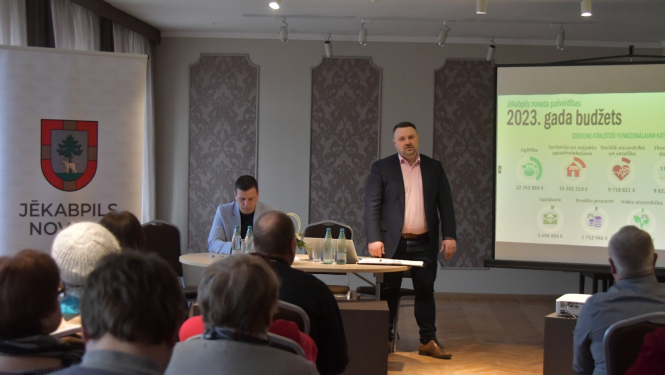 Aizvadīta iedzīvotāju tikšanās ar Jēkabpils novada vadību Zīlānos