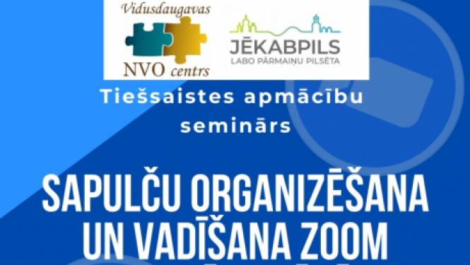 Aicina apgūt iemaņas ZOOM platformas lietošanā