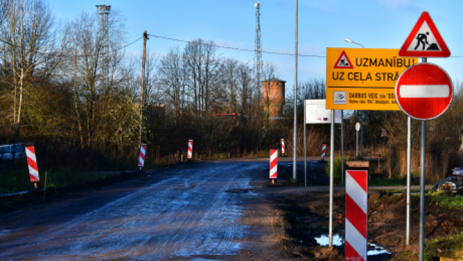 Tiek veikta Zvaigžņu ielas pārbūve