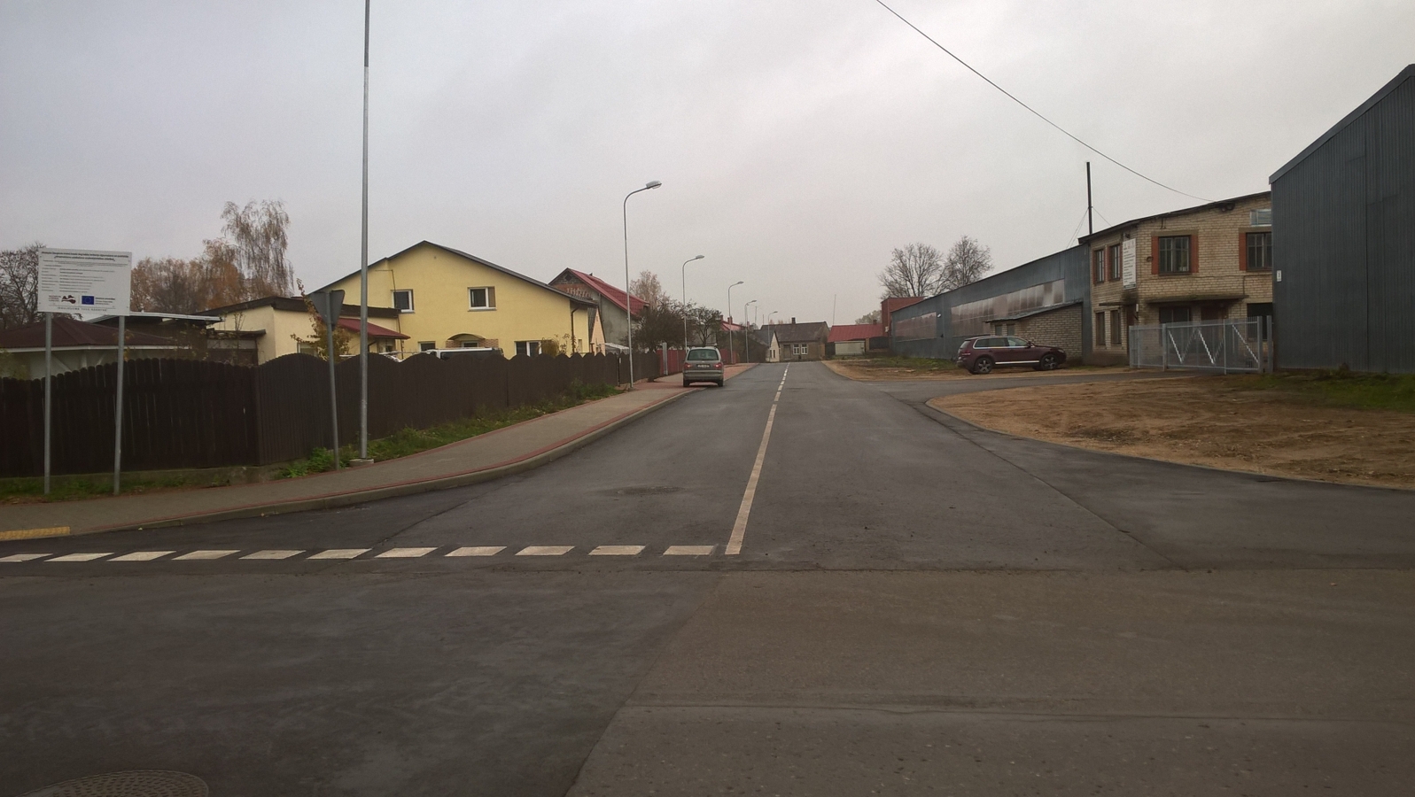 Ausekļa iela, skats no Jaunās ielas puses