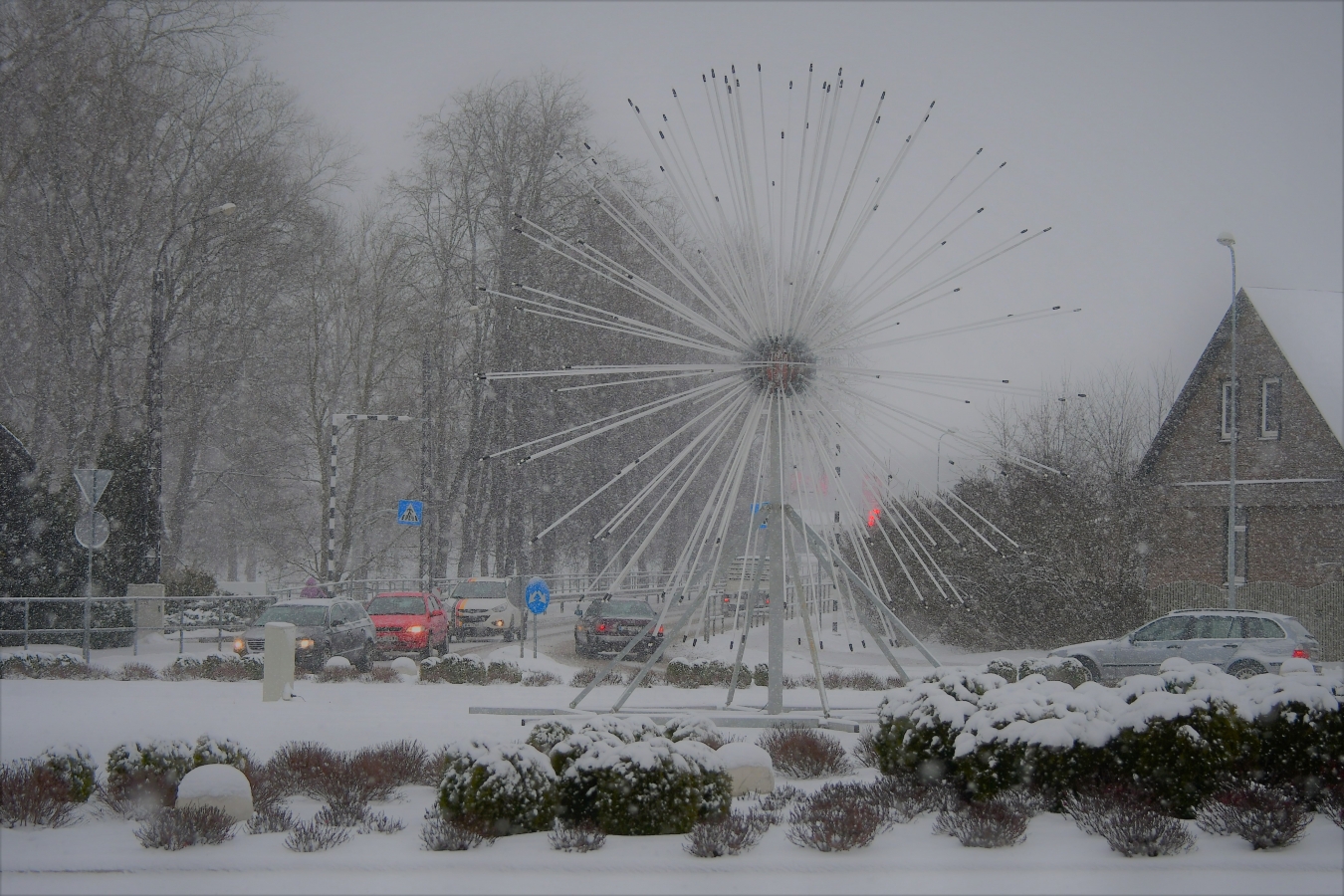 Pilsēta putenī (01.2021)