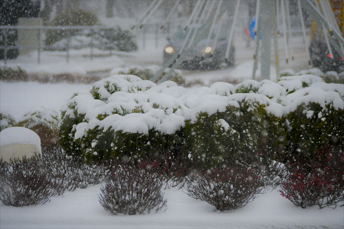 Pilsēta putenī (01.2021)