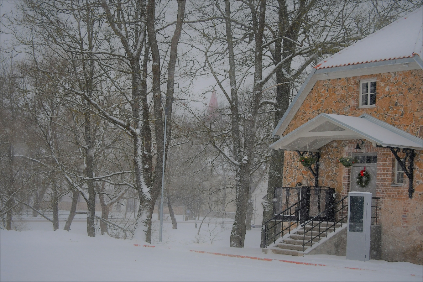 Pilsēta putenī (01.2021)