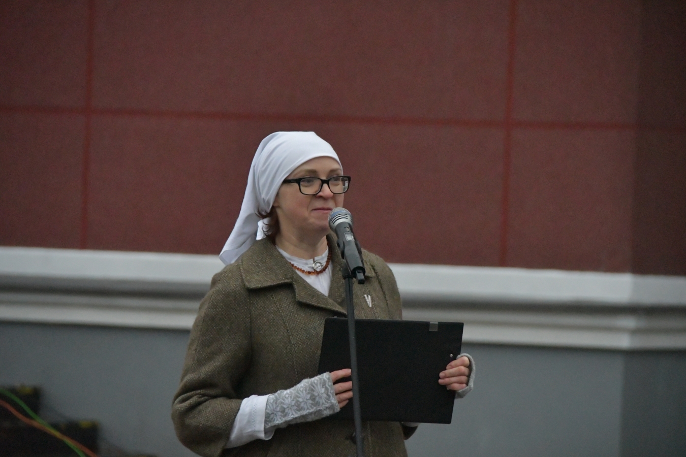 18.novembra svinīgais brīdis Jēkabpilī