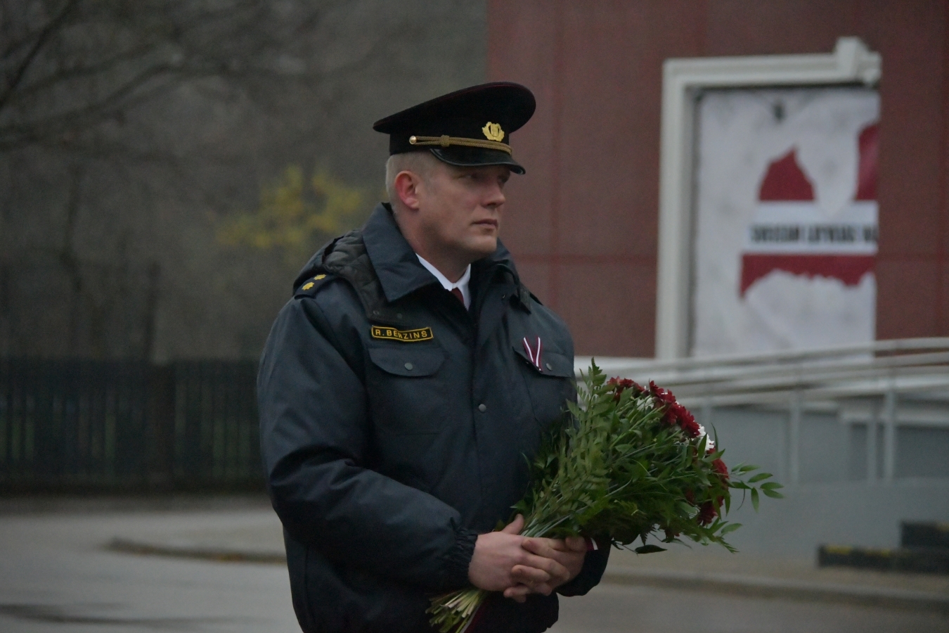 18.novembra svinīgais brīdis Jēkabpilī