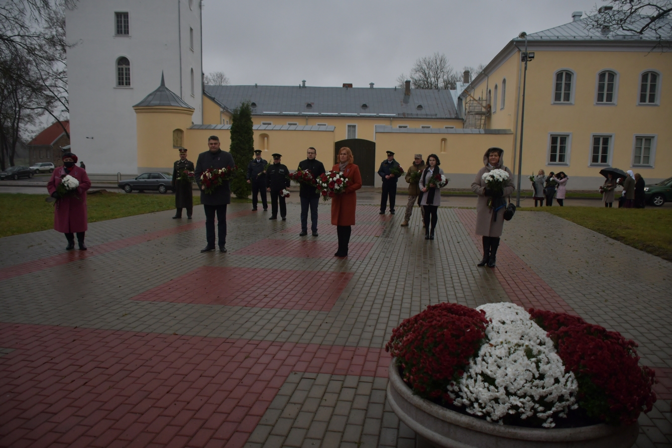 18.novembra svinīgais brīdis Jēkabpilī