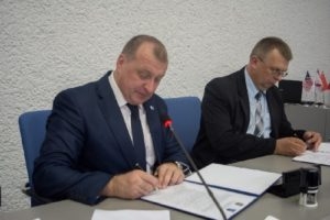 Priekšsēdētāji paraksta sadarbības līgumu starp Zarasai un Jēkabpils novadu