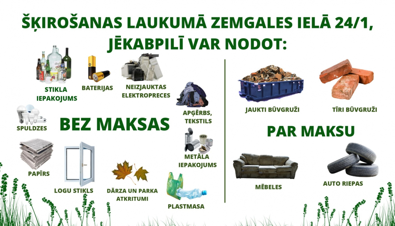 Ko var nodot Zemgales ielā 24
