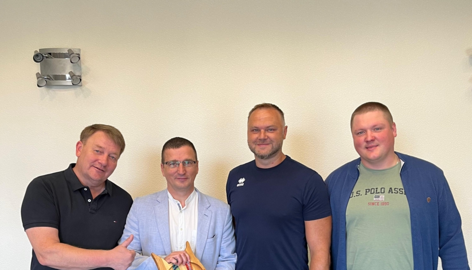 Domes vadība tiekas ar SK "Jēkabpils Lūši" komandas vadību