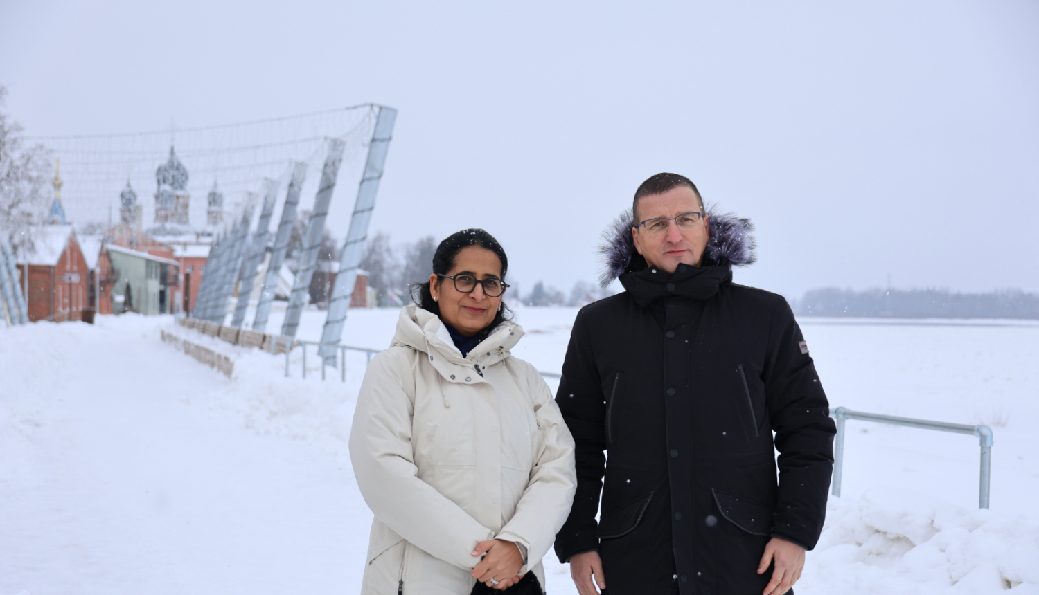 Apvienoto Arābu Emirātu vēstnieci Latvijas Republikā N. Džumu uzņēma Jēkabpils novada domes priekšsēdētājs Raivis Raganis.