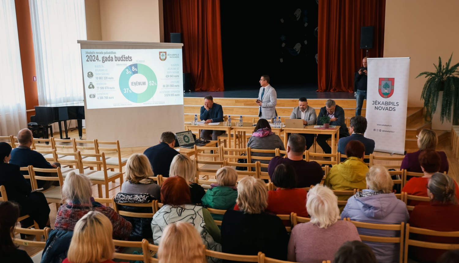 Tikšanās ar iedzīvotājiem Sēlpilī