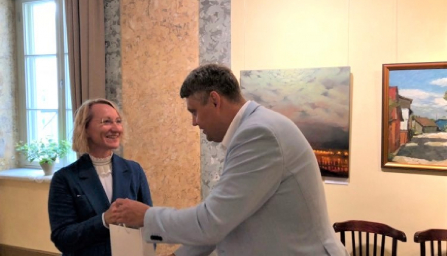 Jēkabpili apmeklē biedrības “Culturelab” pārstāvji un Eiropas Parlamenta deputāte Dace Melbārde