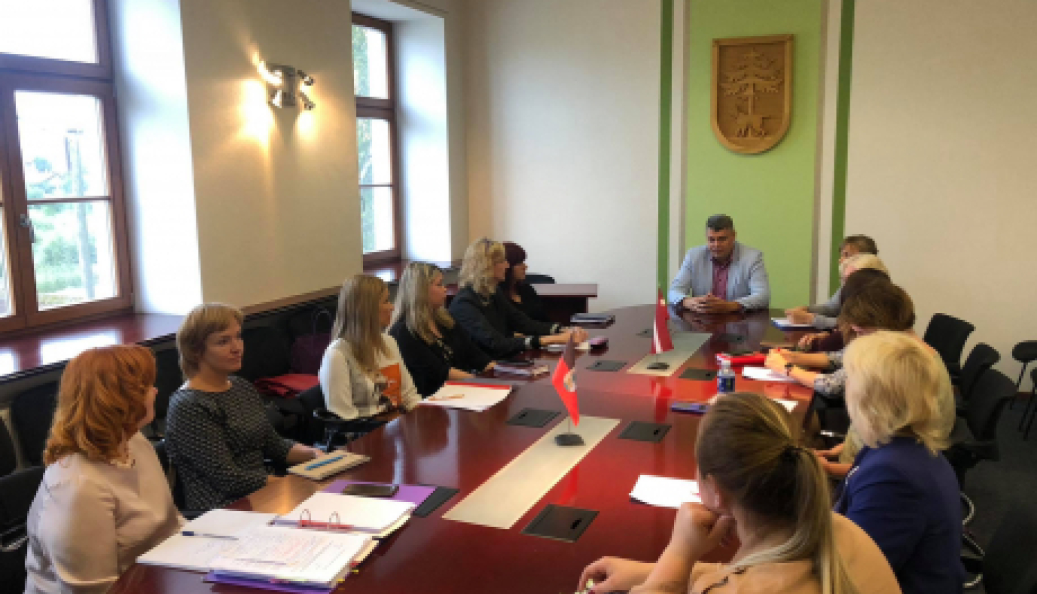 Notika jaunveidojamā Jēkabpils novada apvienotā  attīstības plānošanas speciālistu sanāksme