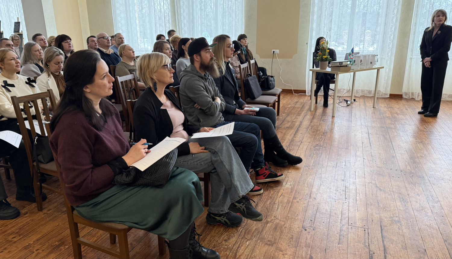 Foto no semināra uzņēmējiem