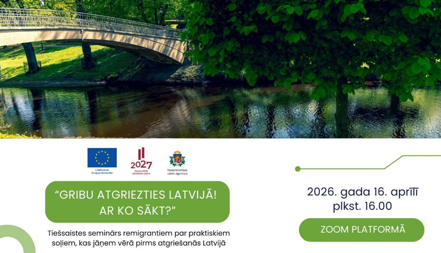 Afiša par semināriem