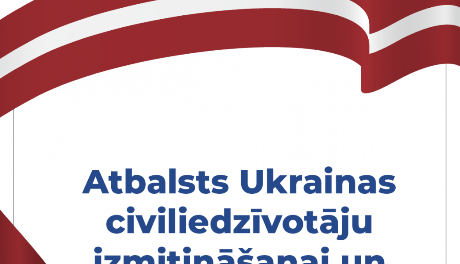 Informatīvs slaids par atbalstu ukraiņiem