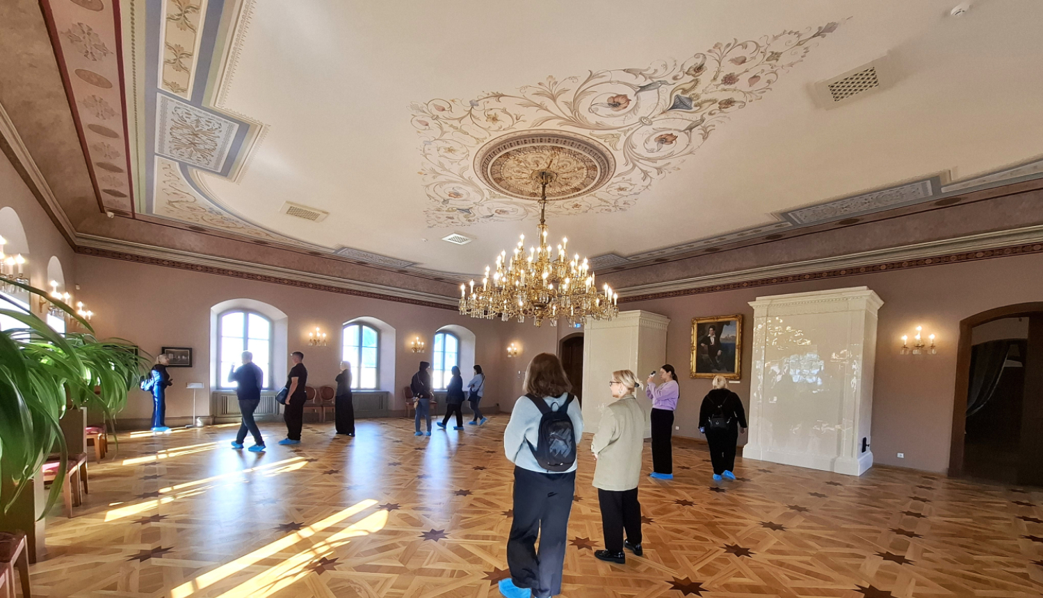 Krustpils pils zāle