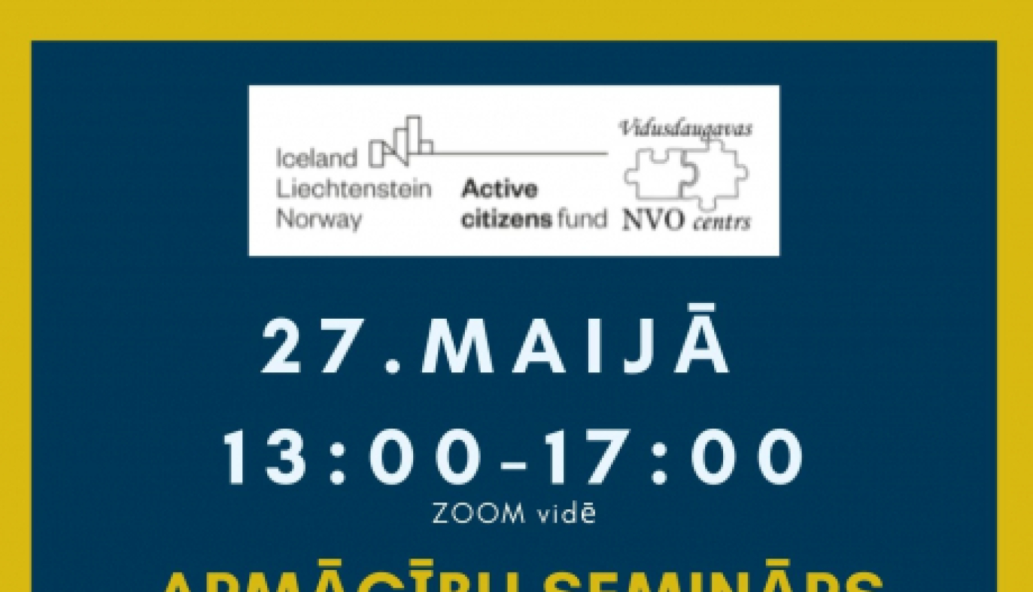 Apmācību seminārs NVO līderiem “Mūsu organizācijā viss OK, tomēr....”