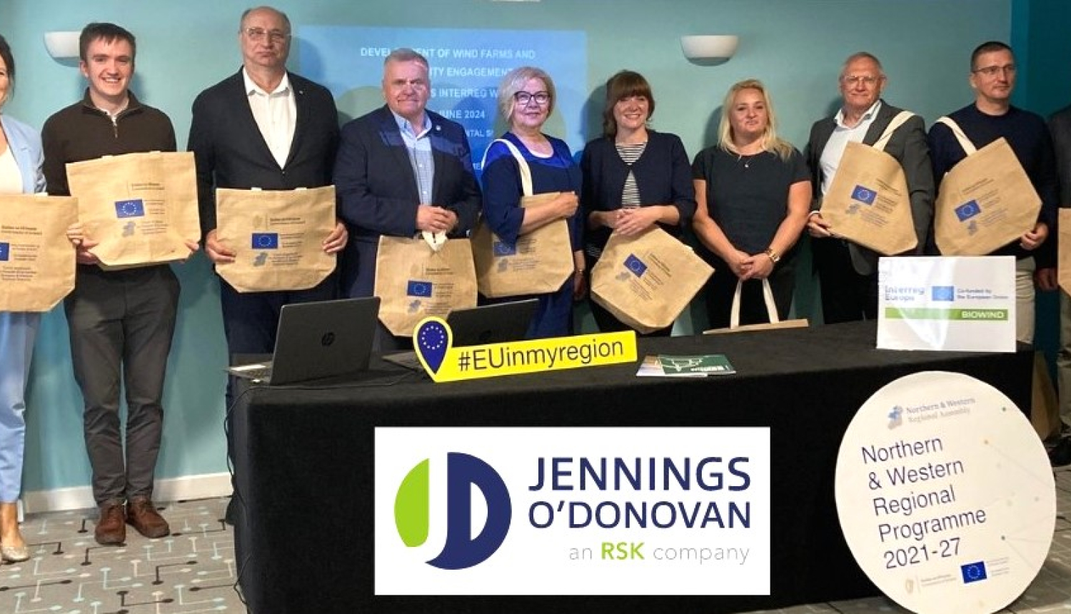 Bilde no Zemgales plānošanas reģiona delegācijas viesošanās Īrijā