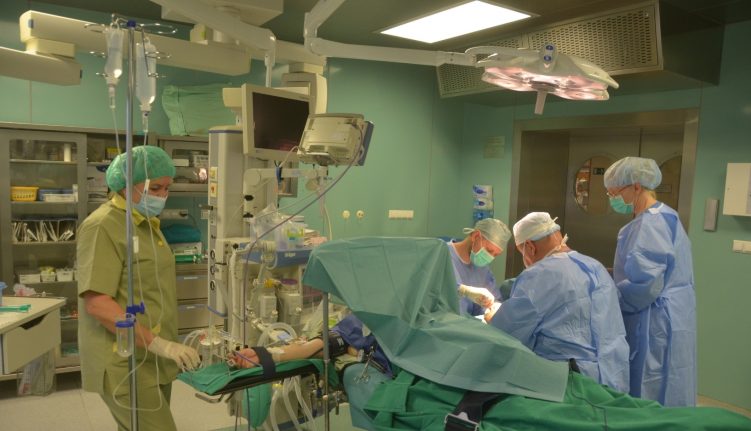 Skats no operāciju zāles