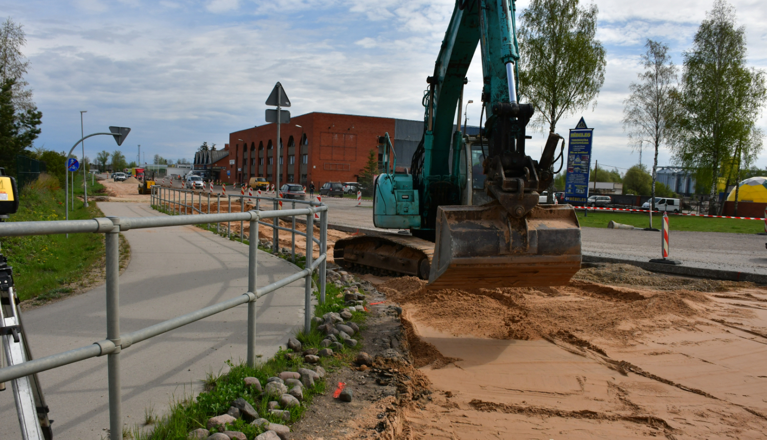 Ārijas Elksnes iela Jēkabpilī