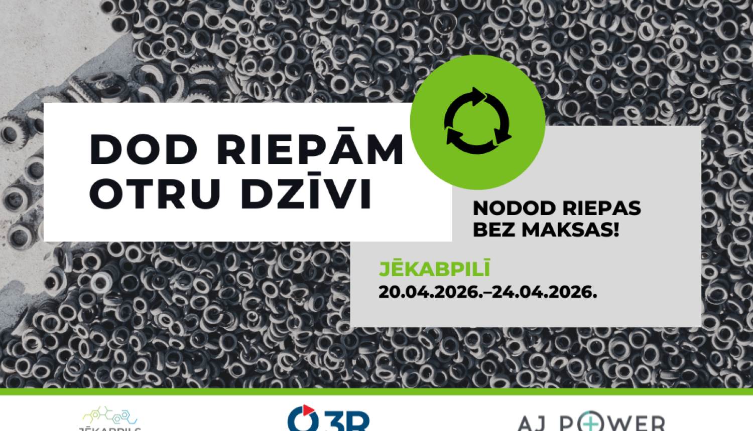 dod riepām otru dzīvi