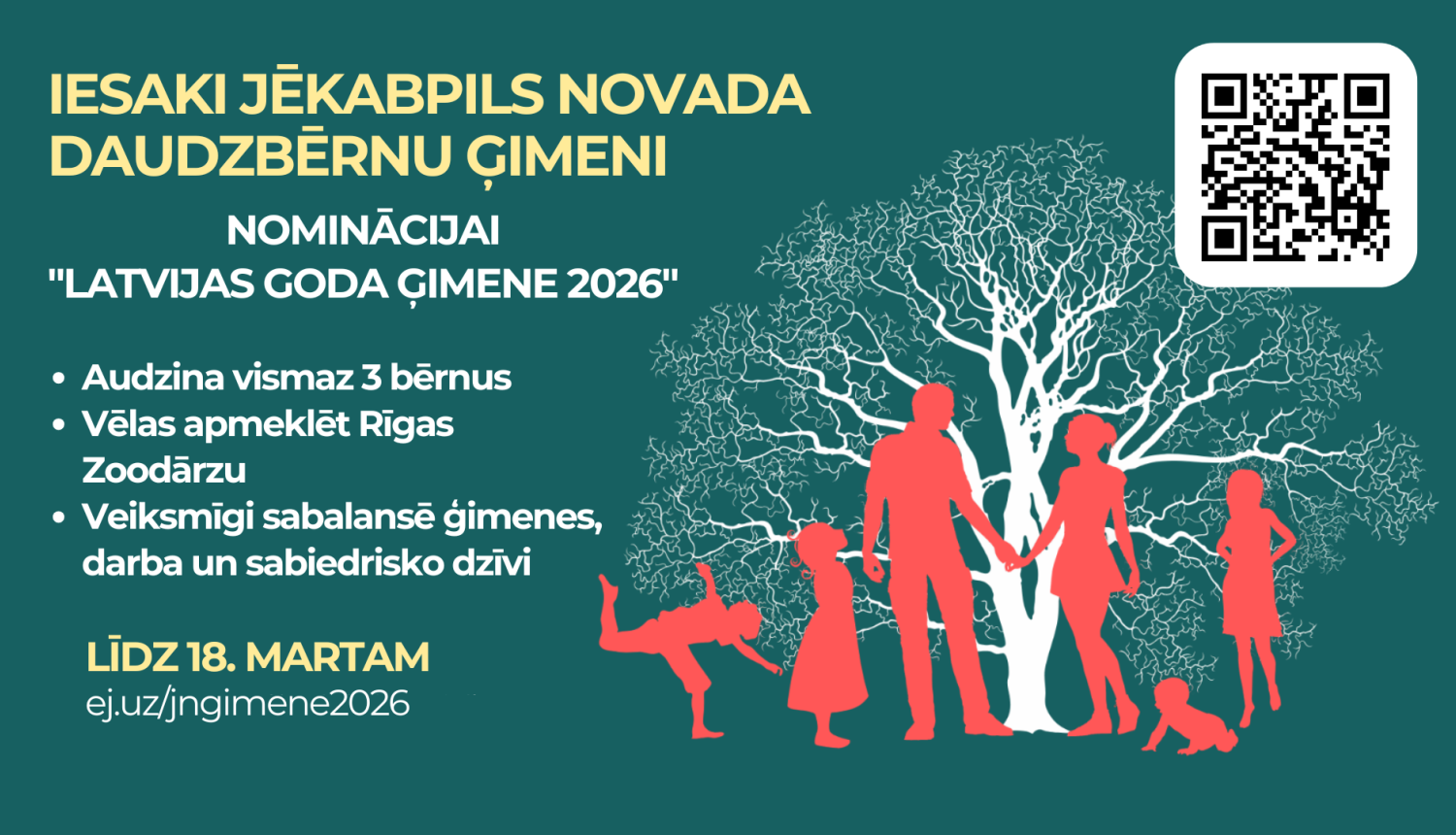 Iesaki daudzbērnu ģimeni