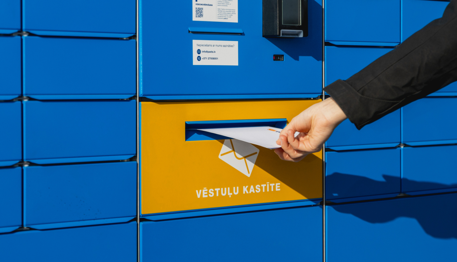 Latvijas Pasta vēstuļu kastīte