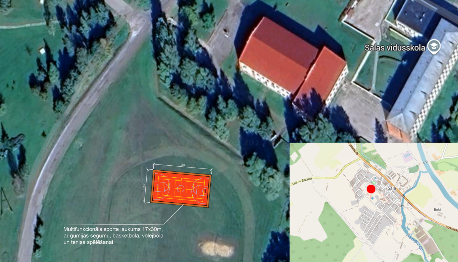 Salas sporta laukums