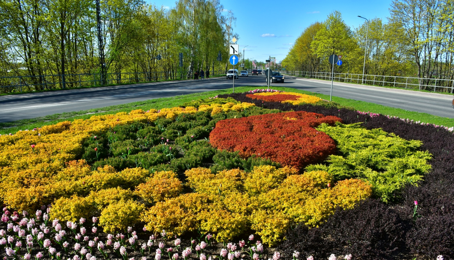 Puķu dobe Jēkabpilī