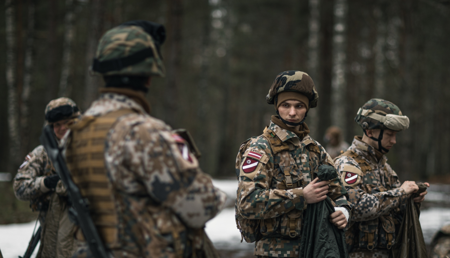 Ilustratīvs attēls ar Zemessardzi