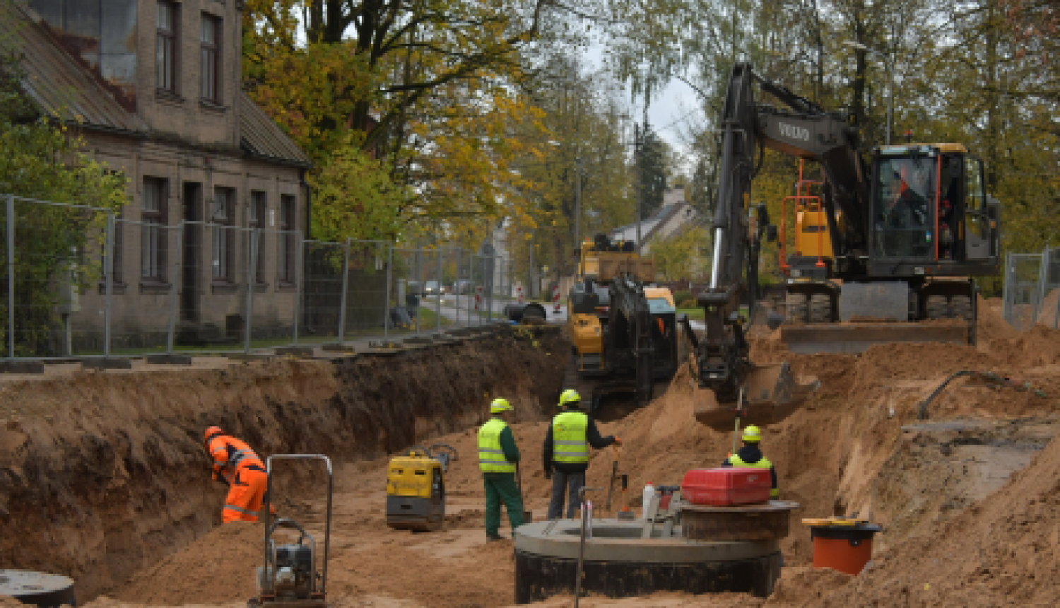 Aktīvi norit darbi Brīvības ielas pārbūves projektā